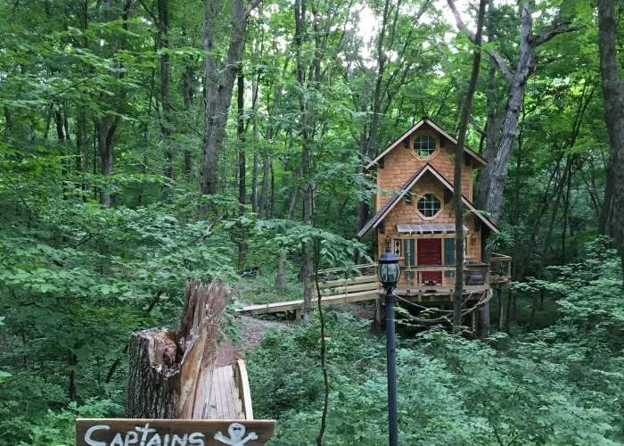 Maison dans la forêt