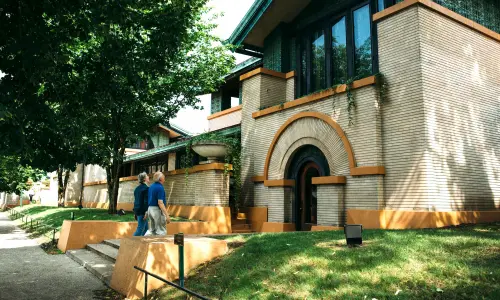 L'extérieur d'une maison