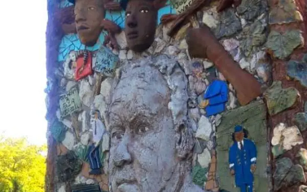 Une mosaïque détaillée