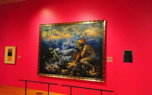 Une peinture au musée national d'art mexicain de Pilsen