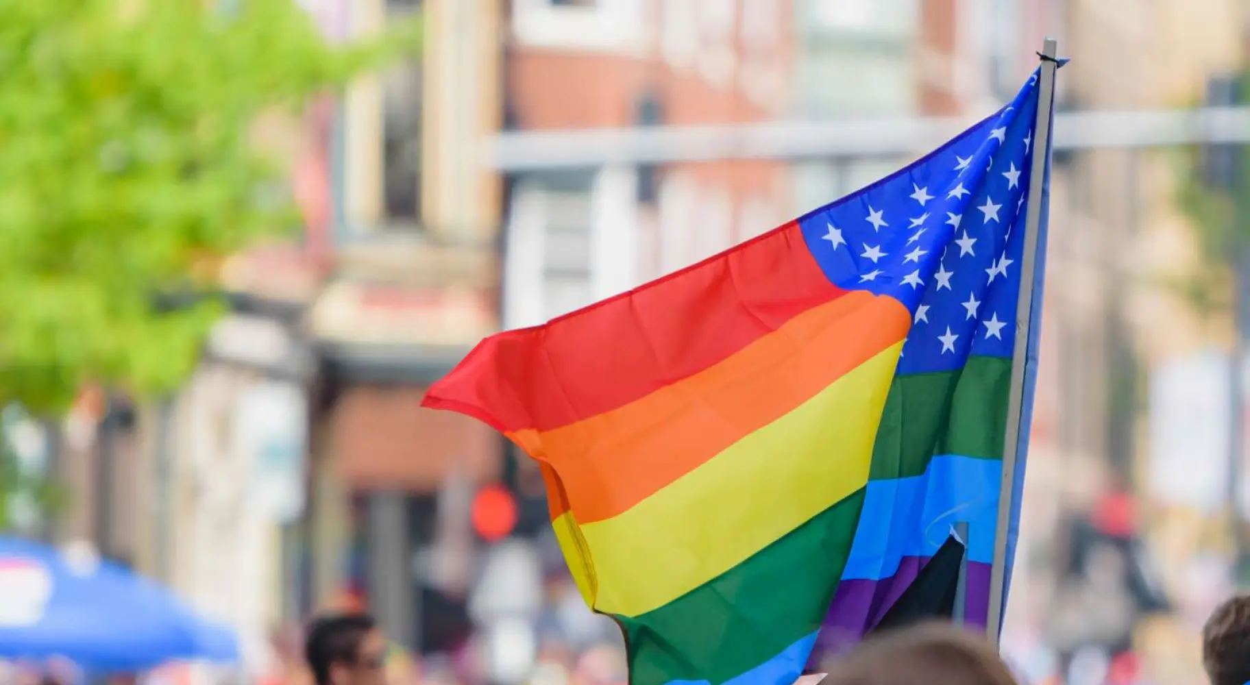 Drapeau de la fierté à Galena