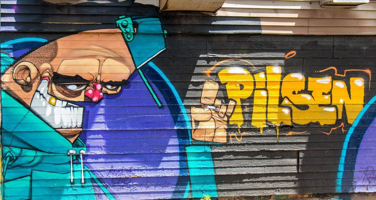 Peinture murale à Pilsen Chicago