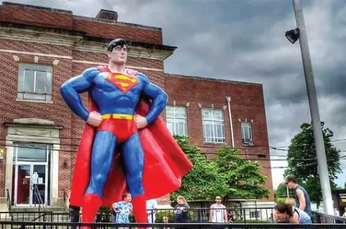 Statue de Superman