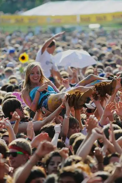 Foule à Lollapalooza