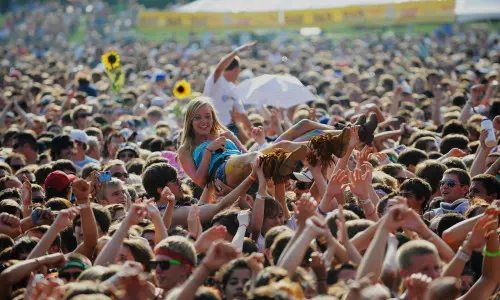 Foule à Lollapalooza