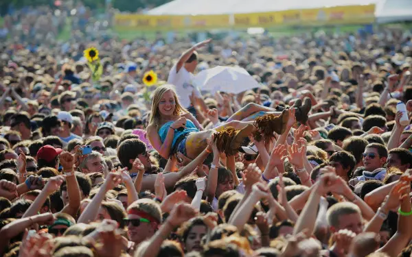 Foule à Lollapalooza