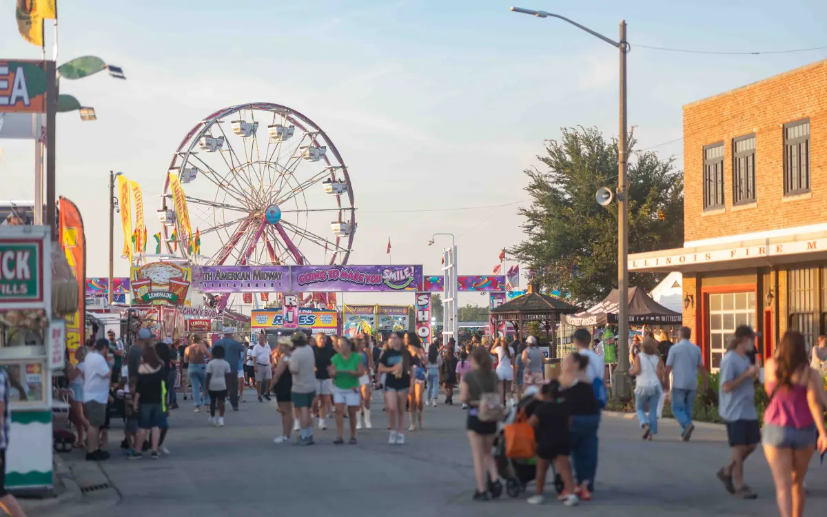 Espaces généraux à la Foire d'État
