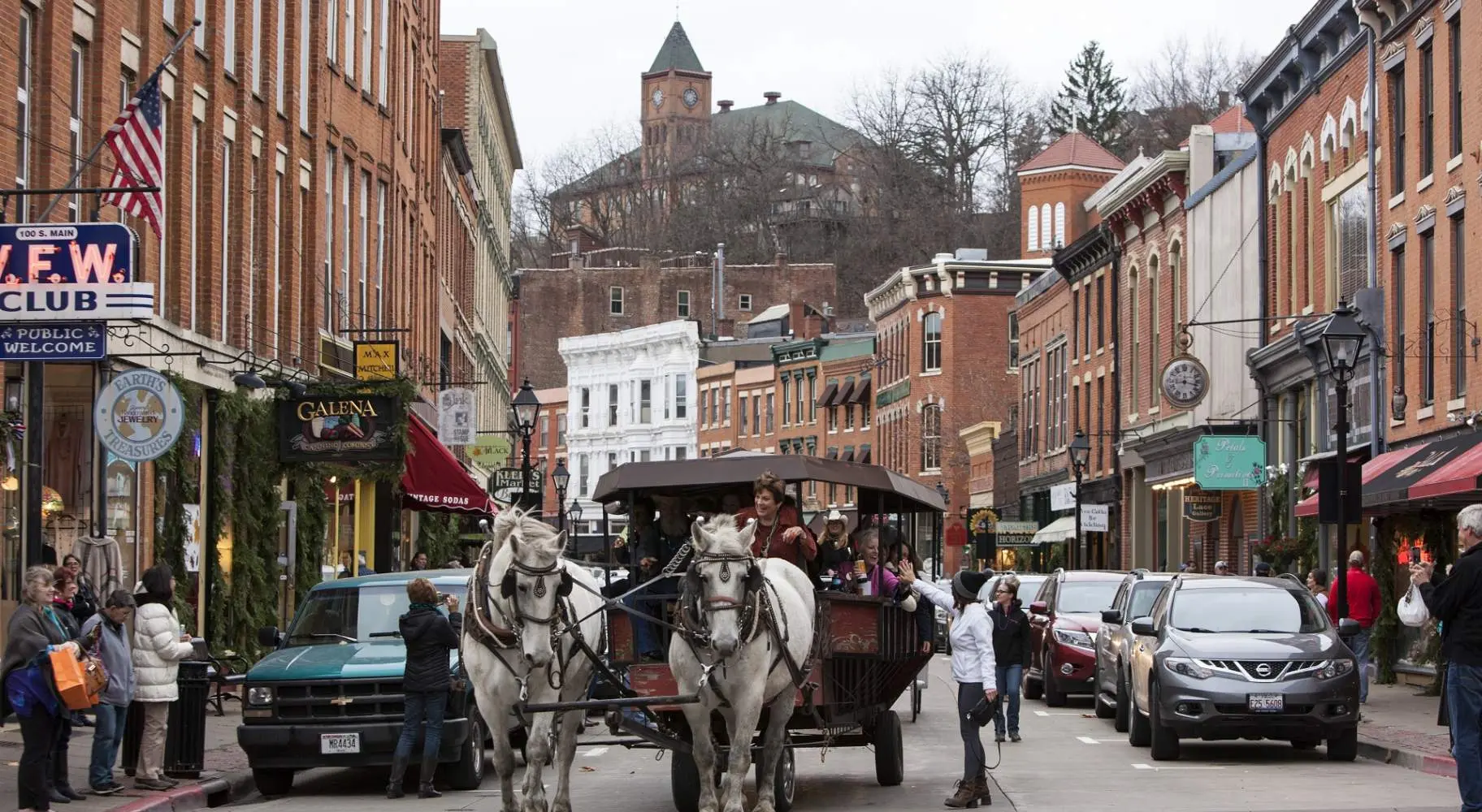 promenade en calèche pendant le week-end du nouveau