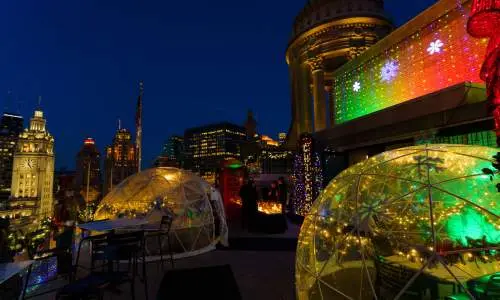 Dîner d'hiver au rooftop de LondonHouse