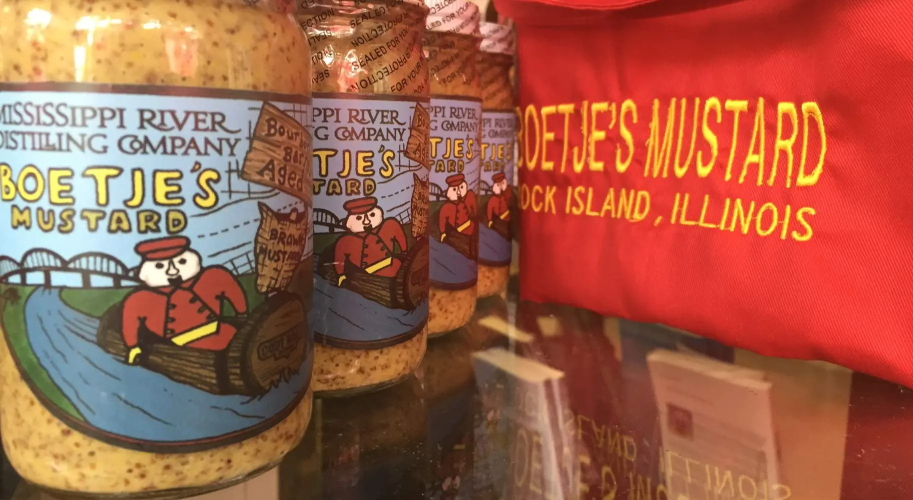 Moutarde au Bourbon Boetjes avec tablier