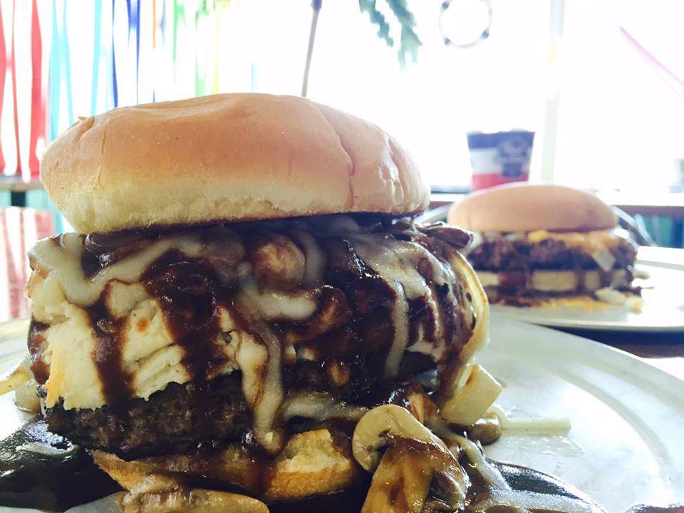 Burgers de Burger Barge à Peoria