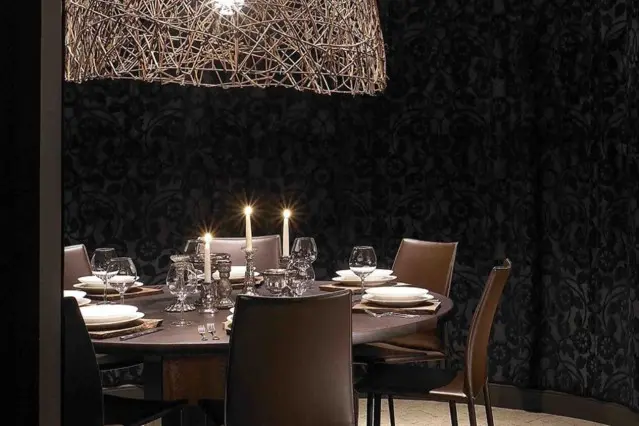 Une table de restaurant