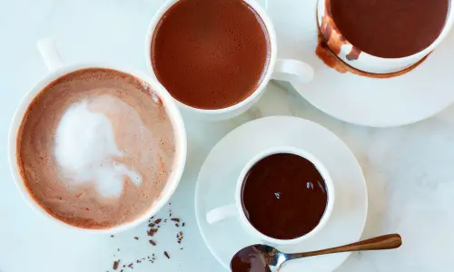 Boissons au chocolat chaud