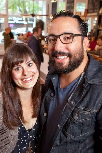 Une photo de Mike et Melissa Salvatore, les propriétaires de Heritage Bicycle.