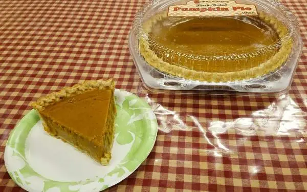Tarte à la citrouille maison de la boulangerie de Curtis Orchard à Champaign-Urbana.