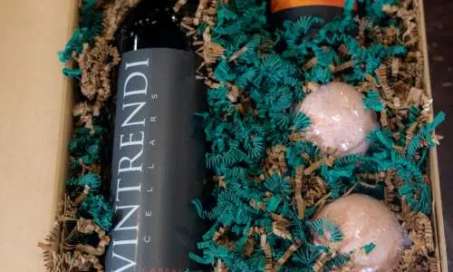 Boîte cadeau pour le vin