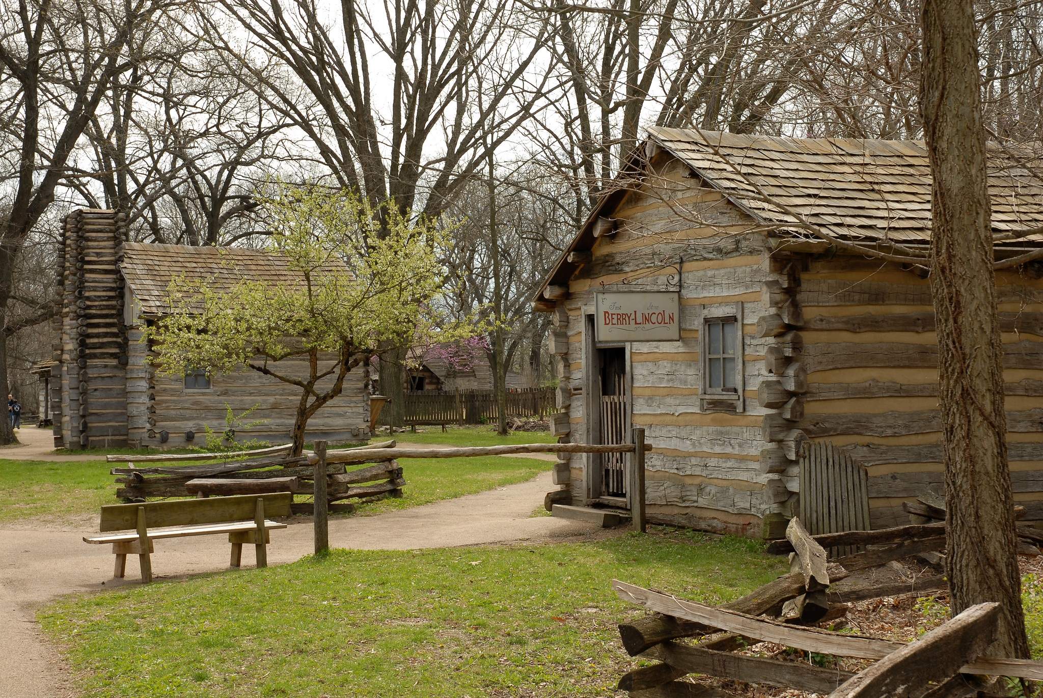 Berry Lincoln magasin général Lincoln's New Salem State Historic Site