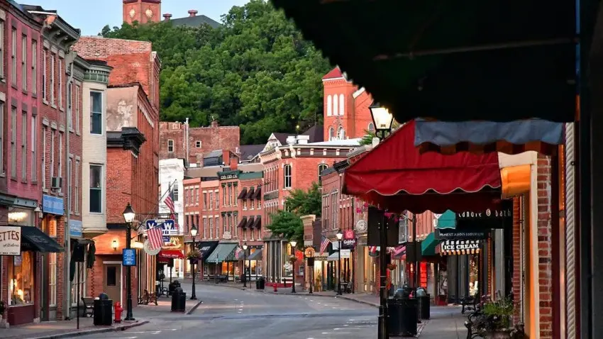 Rue principale de Galena