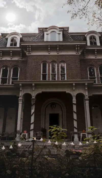 L'extérieur d'une maison