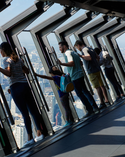 Inclinaison de la fenêtre pour la vue