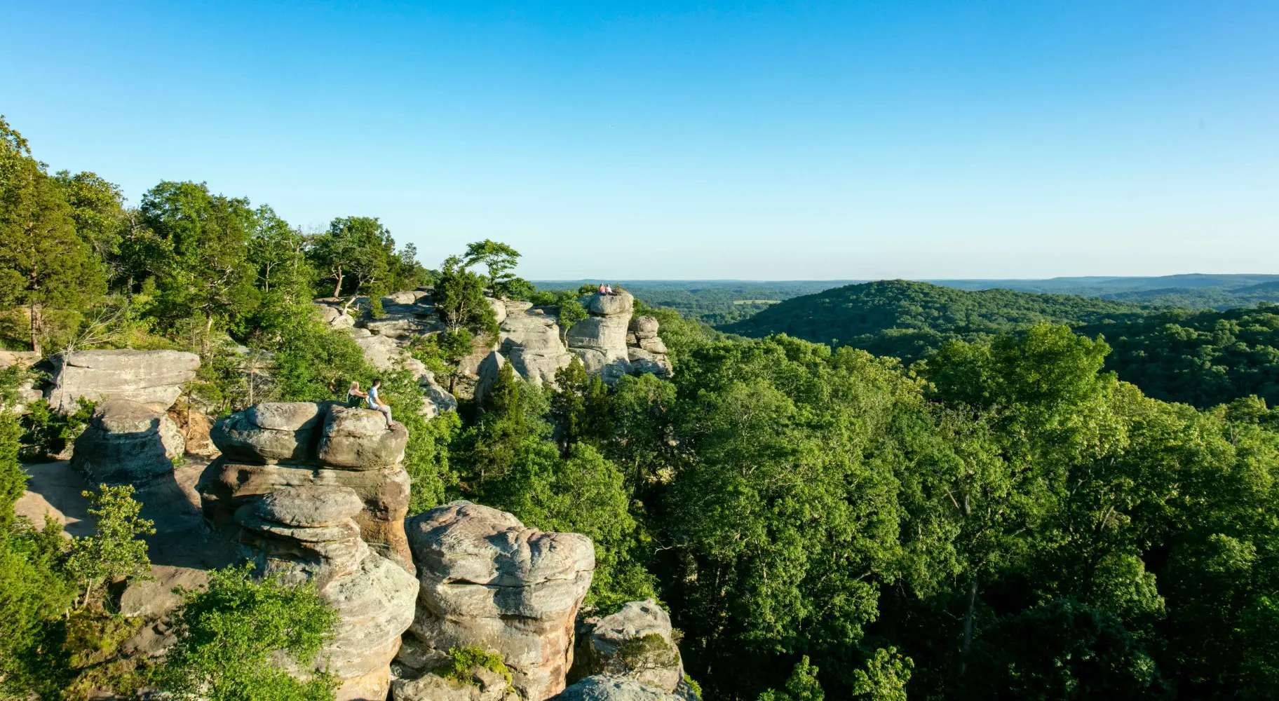 Le Camel Rock (rocher du chameau) au jardin des dieux à Herod