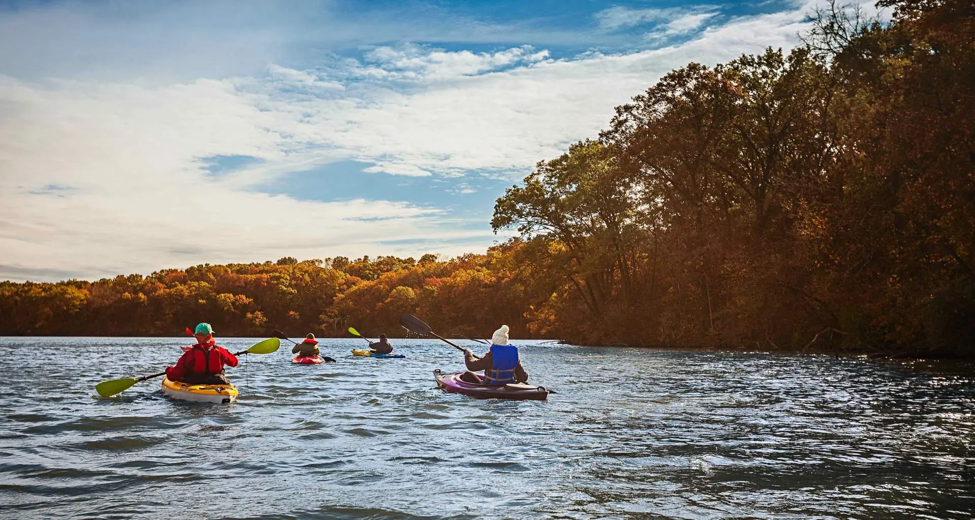 Kayak en famille à Moline