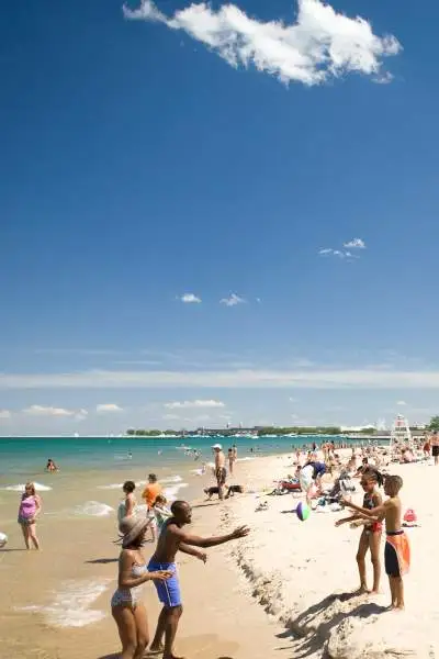 Personnes à la plage