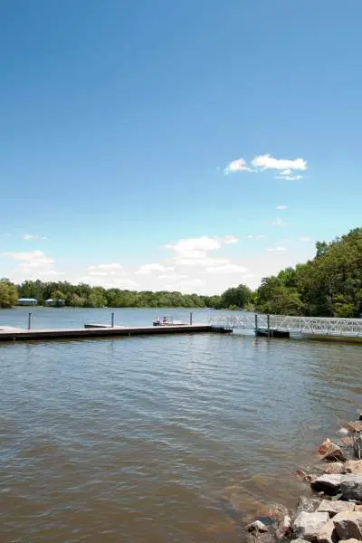 Lac pour la baignade et les sports nautiques