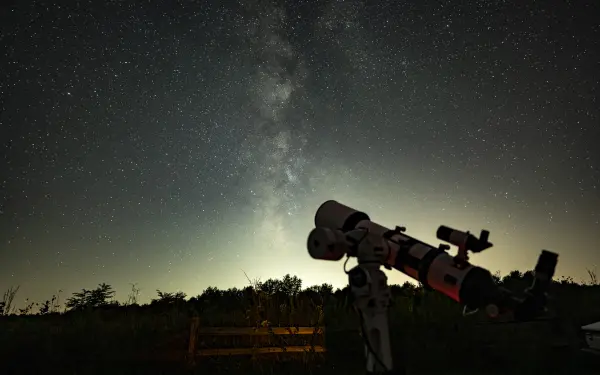 Télescope et étoiles
