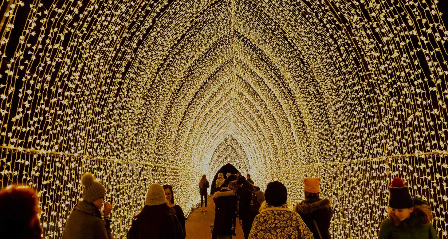 Un tunnel de lumières