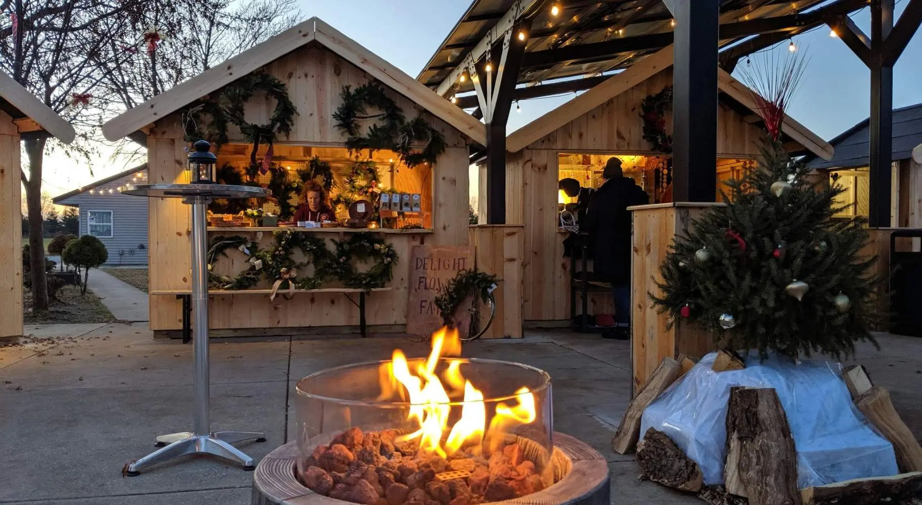 Incendie du marché de Noël de Champaign Riggs