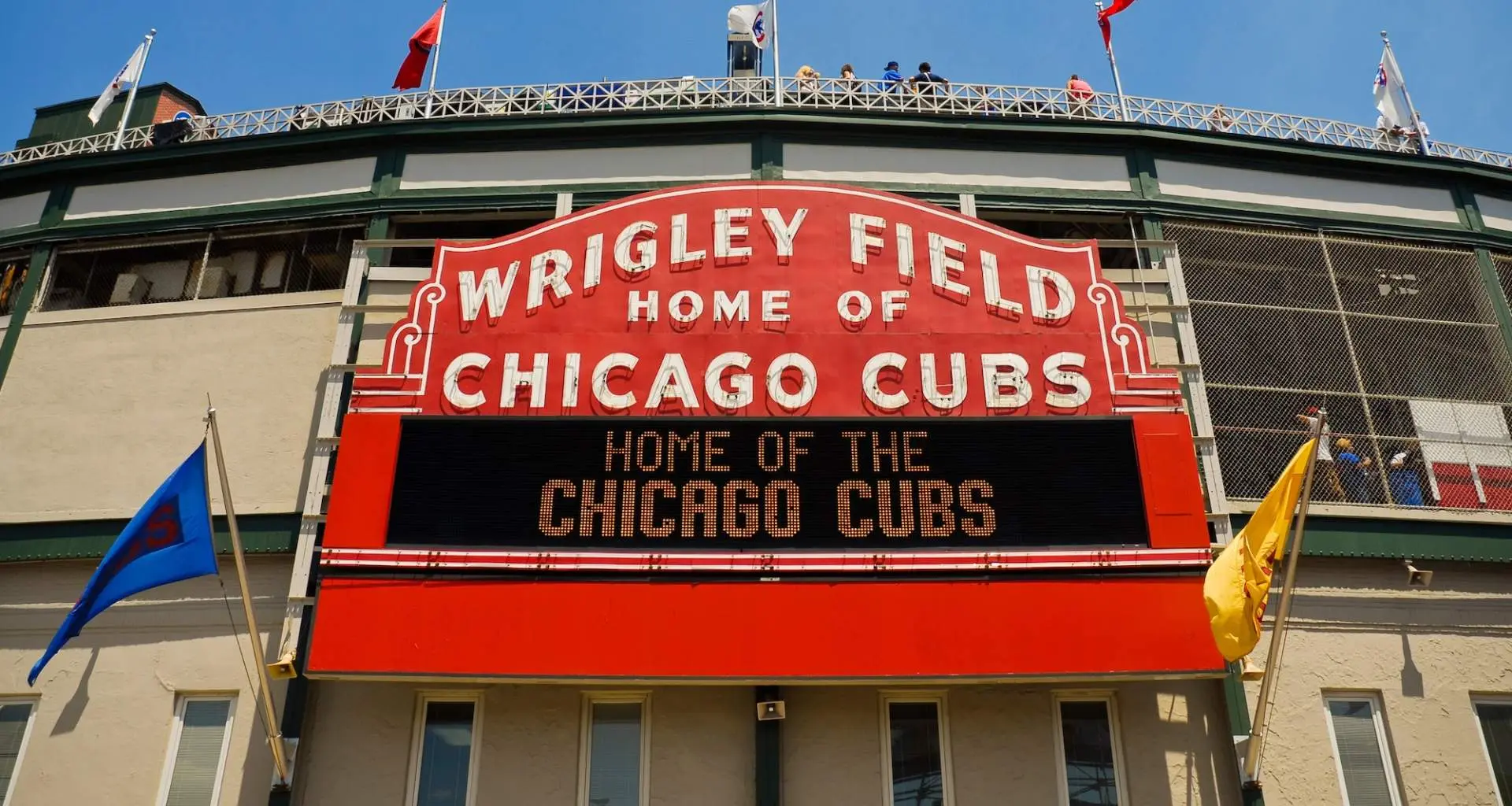 L'enseigne du Wrigley Field